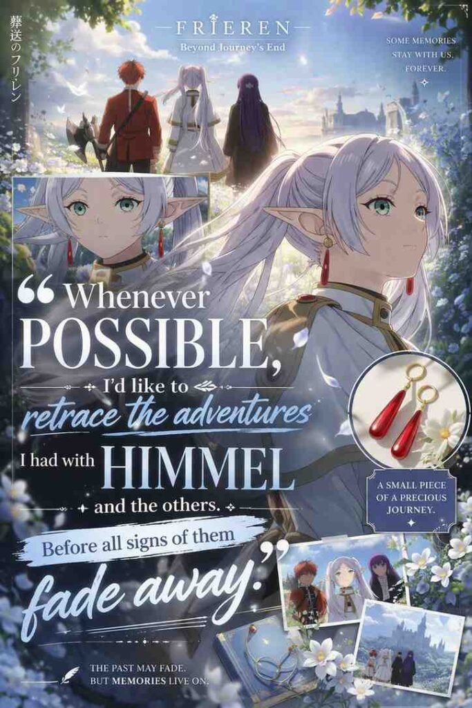 Frieren's emotional quote about the past 