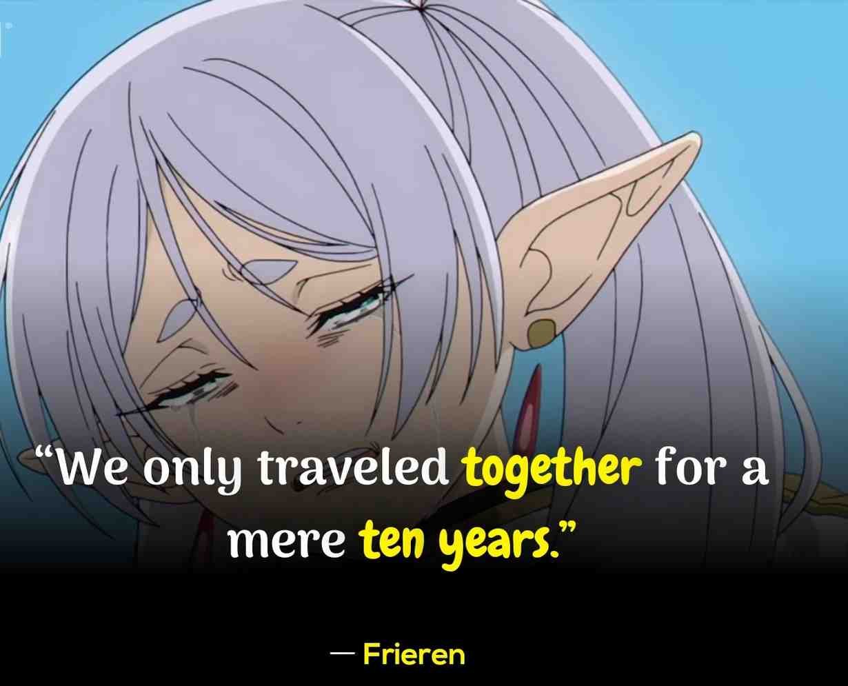 50+ Deep, Emotional Frieren Quotes from Himmel, Fern, etc.